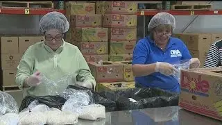 Local nurses give back by pitching in at Second Harvest Food Bank