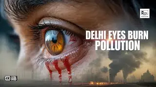 DELHI EYE BURN POLLUTION 4K -  ON NEW YEAR 2026