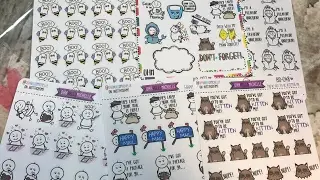 Oh Hello Michelle Planner Stickers