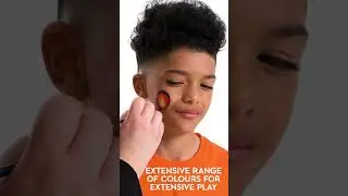 Tutorial păianjen Halloween 🕷️ Culori pictură pe față #snazaroo