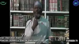 Yan Darikar Kano: Sheikh Albaniy Zaria Rahimahullah 