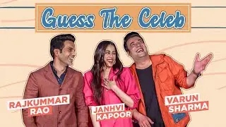 Janhvi Kapoor, Rajkummar Rao & Varun Sharma's HILARIOUS fight will make you ROFL | Guess the Celeb
