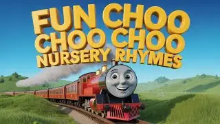 Happy Train Song Adventure | Kids Learning Rhymes | Choo Choo Music for Preschoolers