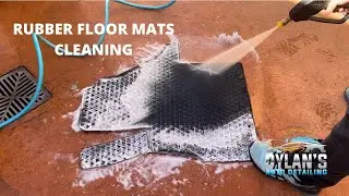 RUBBER FLOORMATS CLEANING | CAR DETAILING