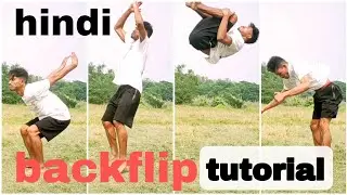 Backflip tutorial in hindi easy step by step #stunt #parkour #flip #fitness #tricking #martialarts