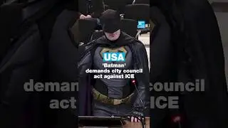 🇺🇸 California '#Batman' demands #US city council act against #ICE &bull; FRANCE 24 English