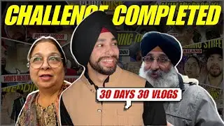 Finally We Completed 30 days 30 vlogs ♥️
