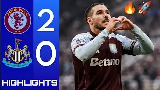 Aston Villa vs Newcastle United 2 0 Highlights &bull; Buendia & Watkins Goals Premier League 2026