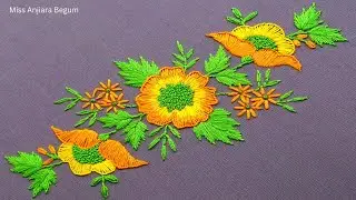 How to Embroider Beautiful Flowers - Step by Step Guide