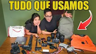 Equipamentos de FOTO e VIDEO para viagem em 2025