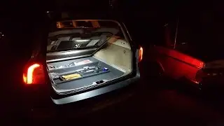 Volvo Cargo illumination. Подсветка подпольного отсека в Volvo COB LED.