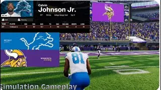 Calvin Johnson goes NUTS for 3 touchdowns 200 yard against Adrian Peterson 😳😱