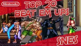 TOP / BEST 20 SUPER NINTENDO / SNES  BEAT EM UP GAMES