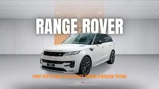 2025 Range Rover Sport PPF Application + Headlight Tint + Window Film丨Gzox Brisbane