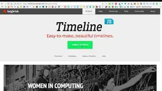 Как создавать временные шкалы с помощью Timeline JS и Google Таблиц