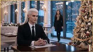 Blind Date On Christmas Eve -Poor Single Mom With Little Girl Arrived late, But Vampire King Waited
