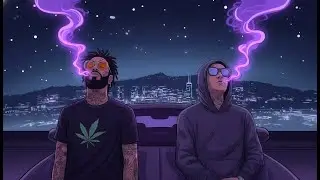Neon Drift 420 &mdash; Slow Roads, Quiet Mind | Chill Rap Night Drive