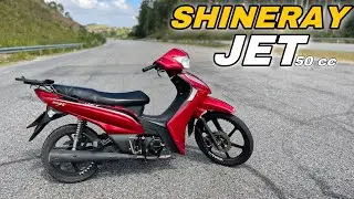 ANDEI EM UMA SHINERAY JET 50cc