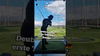 🇩🇪Germany's first⛳️TOPGOLF facility in📍 Oberhausen #nrw #golf #travelvlog #trip destination #germany