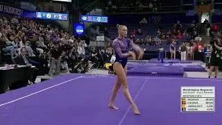 Mary McDonough 9.85 Floor Washington @ Seattle Regional Semifinals 4-4-25