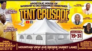 TENT CRUSADE-  NIGHT 4 ( JAN 22, 2026)