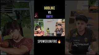 🔥 GodLike vs RNTX &ndash; Spower Goes Unstoppable! | Insane fight 🔥💥 #jonathan #spower #bgmi #rntx #godl