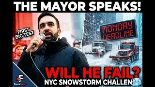 NYC Mayor's First Crisis! Zohran Mamdani vs  14 Inch Snowstorm