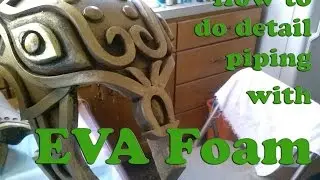 Detail Piping for EVA Foam Cosplay Tutorial