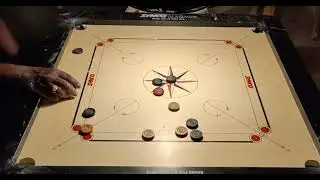 A very high pressure game on the carrom board must watch and subscribe