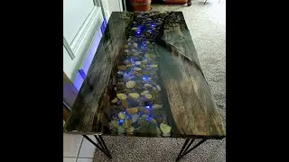 #ahsapmasayapimi #epoxy epoksi ile m&uuml;kemmel masa yapımı .Excelente construcci&oacute;n de mesa con epoxi
