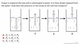 Pressure in a Rising Column (Interactive)