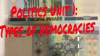 Politics AS: Types of Democracies