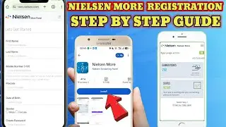How to Create Account in Nielsen More 2026 || Nielsen More Registration Step By Step Guide #video 