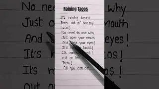 It's Raining Tacos music lyrics in Roblox Brainrot #roblox #brainrot #stealbrainrot #itsrainingtacos