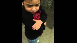 Toddler scold Doctor