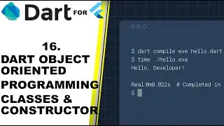 DART CLASSES - DEFUALT, PARAMETER, NAME CONSTRUCTOR - OOP TUTORIALS