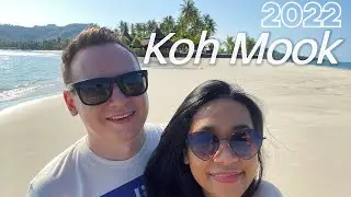 Koh Mook Low Season Sunset beach 2022 : Sivalai Beach Resort