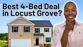 The Galen 4 Bedroom Home in Locust Grove GA | Under $375K |  3.99% Current Interest Rates