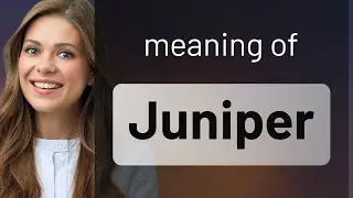 Juniper | JUNIPER meaning