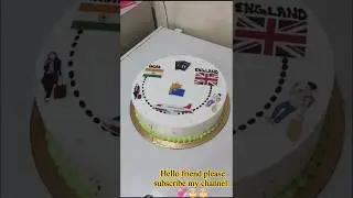 jhanda wala cake make birthday flag cake video