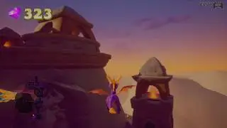 Spyro Reignited Trilogy Walkthrough - Part 8: Cliff Town