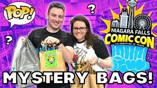 Opening Funko Pop Mystery Bags From Niagara Falls Comic Con!