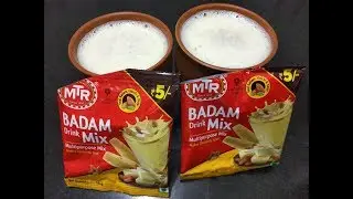 MTR Badam Drink Mix Honest Review | MTR Badam Milk | Special MTR Badam Milk