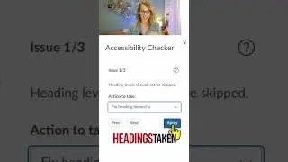 Accessibility Fixes for Canvas In Seconds