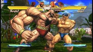 ZANGİEF & DHALSİM VS STEVE & SAGAT - (Hardest) - Street Fighter X Tekken @tolskotatv2783