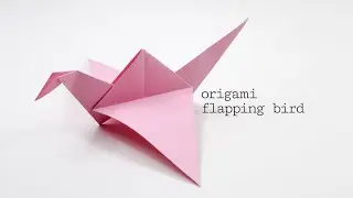 How To Make Bird Paper Origami | Beautiful Paper Bird Origami
