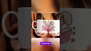 Cute Bunny Ears & Book Easter Clipart