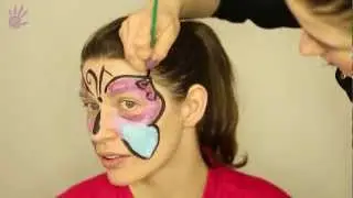Malowanie buziek, Malowanie twarzy # 1 - Motylek