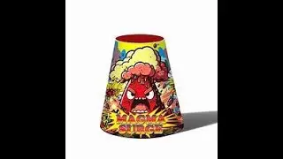 MAGMA SURGE - 60 SECOND FOUNTAIN WITH LARGE BURSTS