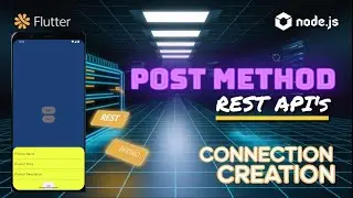 Flutter + Node.js | POST Method (Create Data) in Full Stack CRUD App | REST API Integration